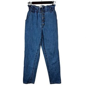 Forever 21 • High Waisted Paperbag Waist Jeans